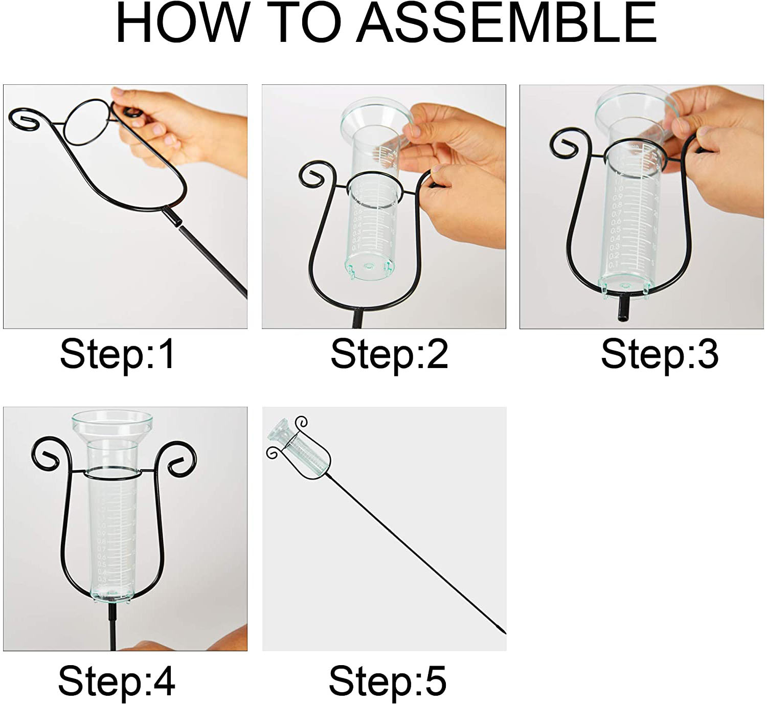 Rain gauge installation